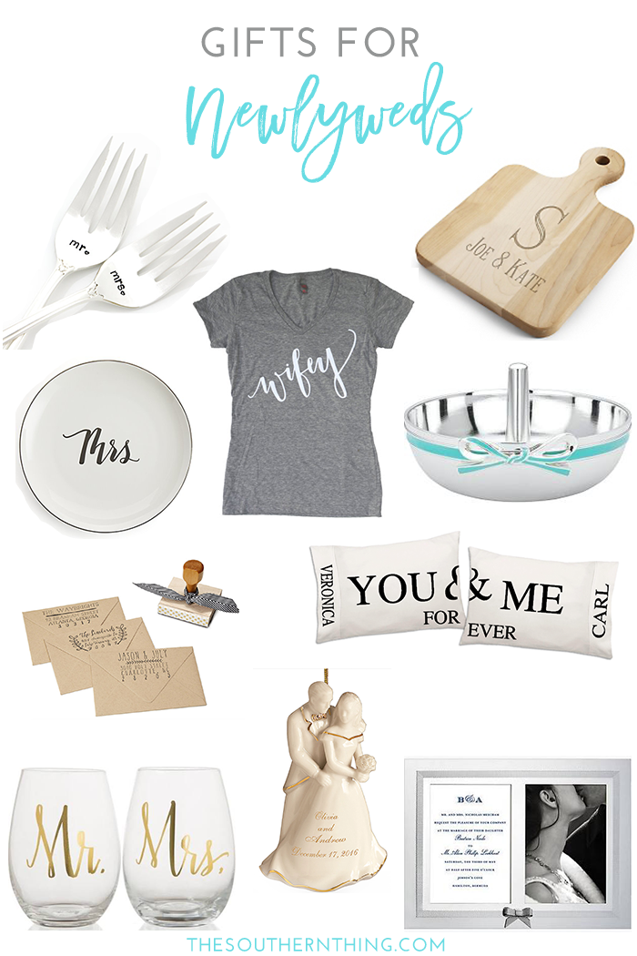 Gifts for Newlyweds: The Ultimate Gift Guide for the Bride and Groom